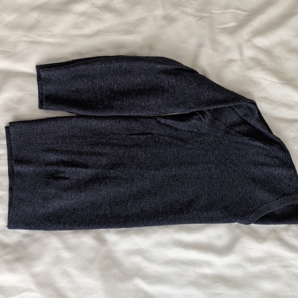 COS Navy Blue Merino Wool Sweater - Picture 4 of 4